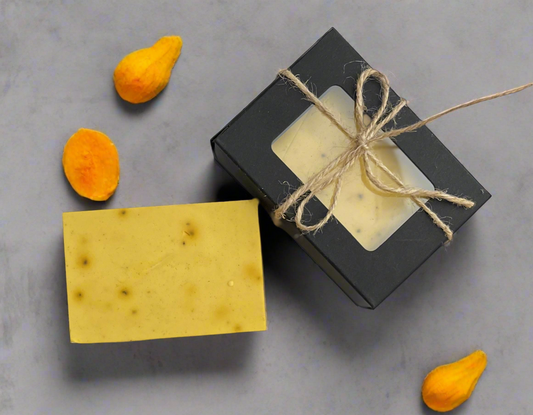 Turmeric and Shea Butter face and body bar